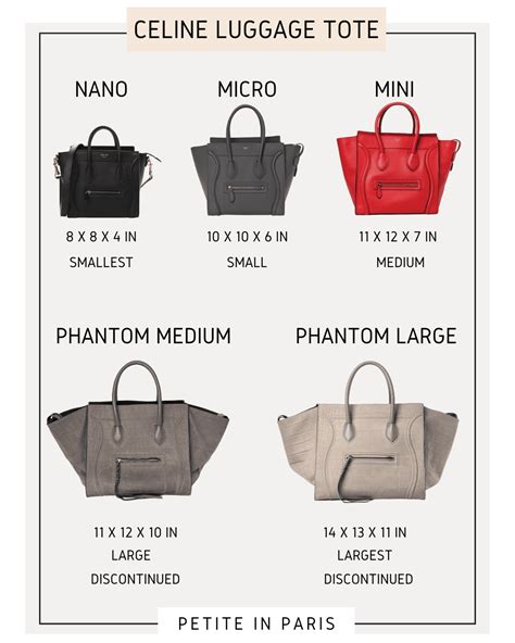 celine smile bag sizes|celine luggage bag.